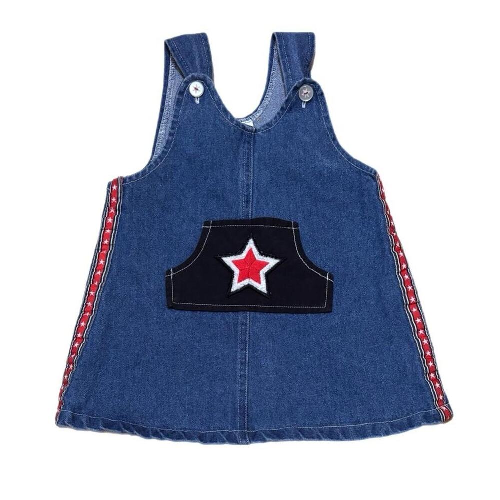 Y2kkids  denim dress with star
